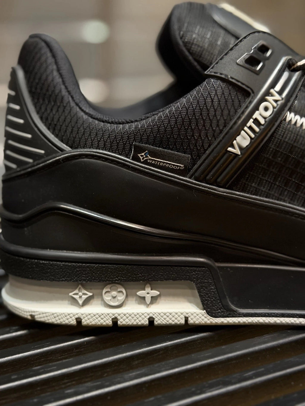 Louis Vuitton Trainer Sneaker Black