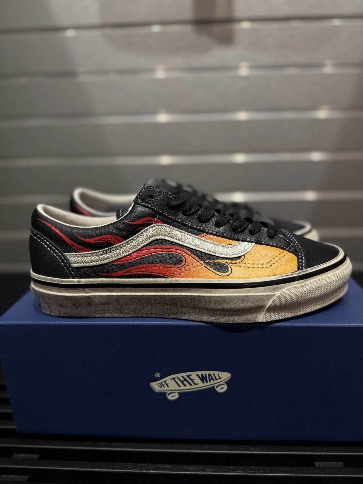 Vans Old Skool 36 Archive Flame Black