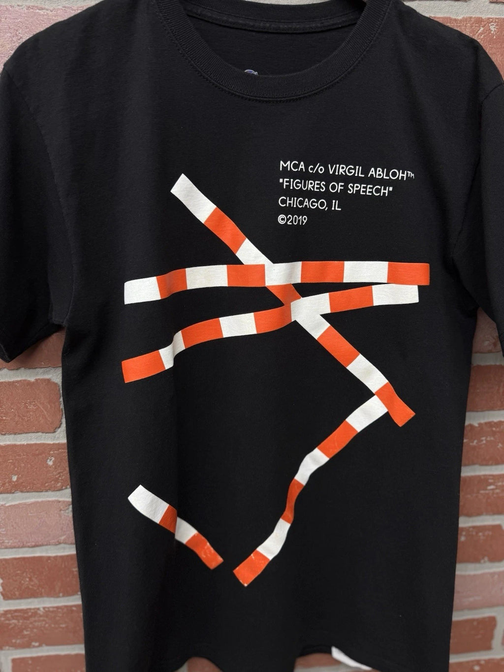 Off-white X Champion Virgil Abloh Black T Shirt - Deadstockdenimla