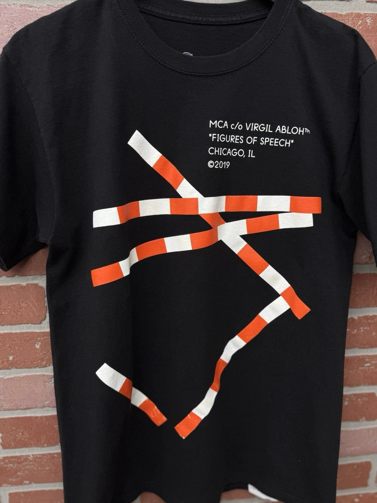 Off-white X Champion Virgil Abloh Black T Shirt - Deadstockdenimla