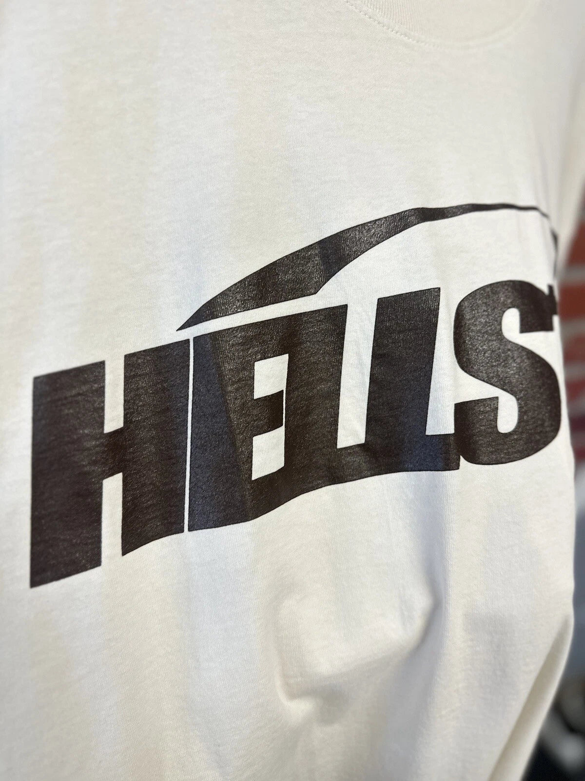 Hellstar Classic Brown Logo T Shirt Brown - Deadstockdenimla