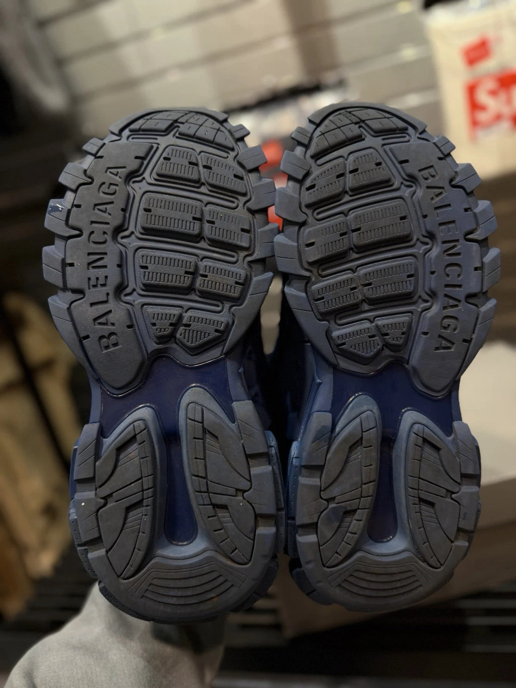 Balenciaga Track LED Blue