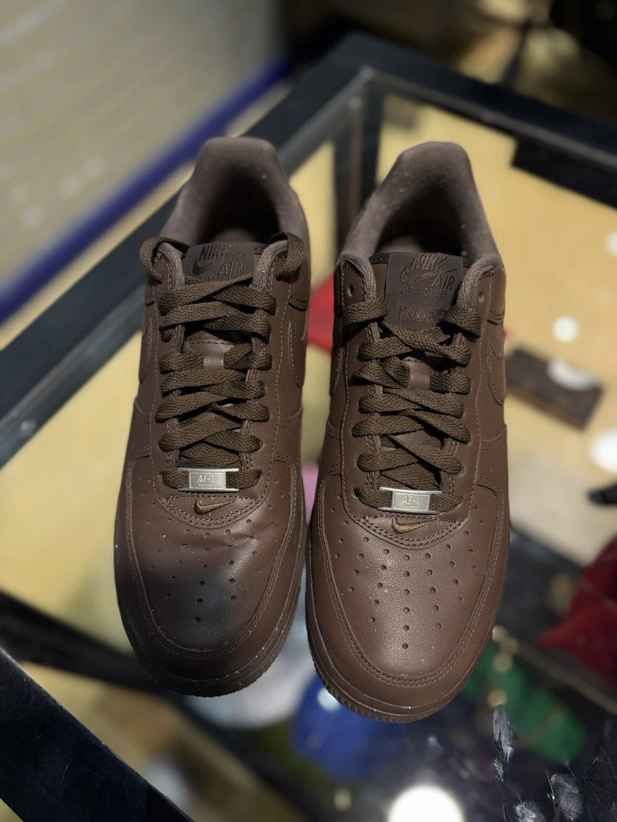 Nike Air Force 1 Low x Supreme Baroque Brown