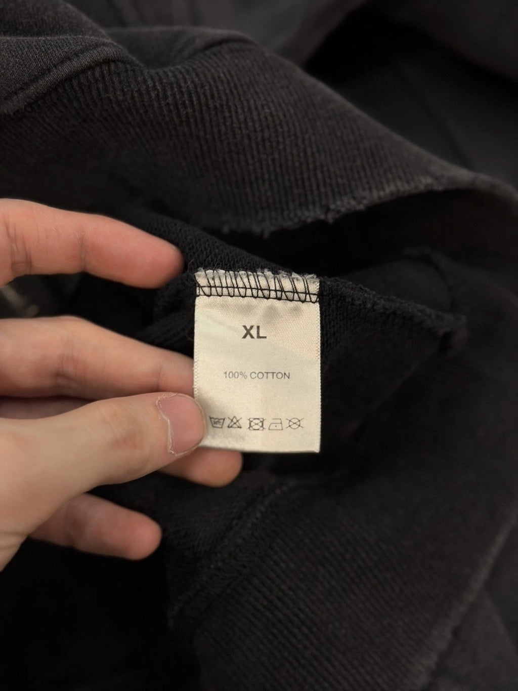Vale Zip Up Black Hoodie - Deadstockdenimla