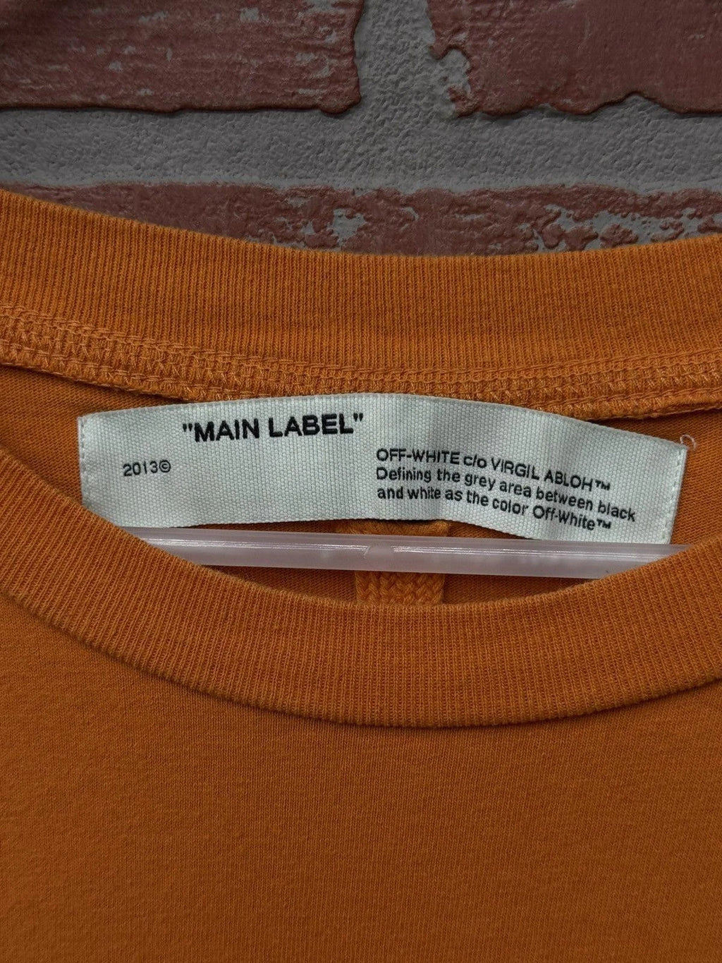 Off White Virgil Abloh Tee - Deadstockdenimla
