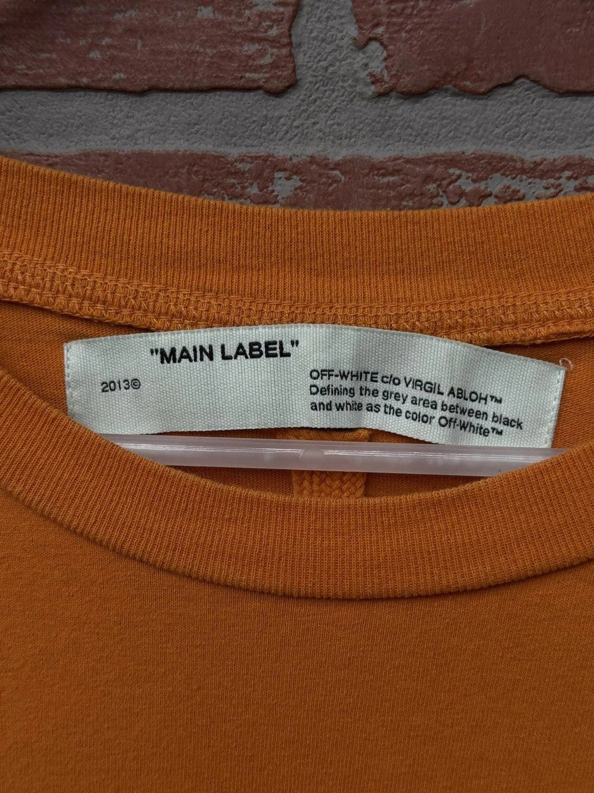 Off White Virgil Abloh Tee - Deadstockdenimla