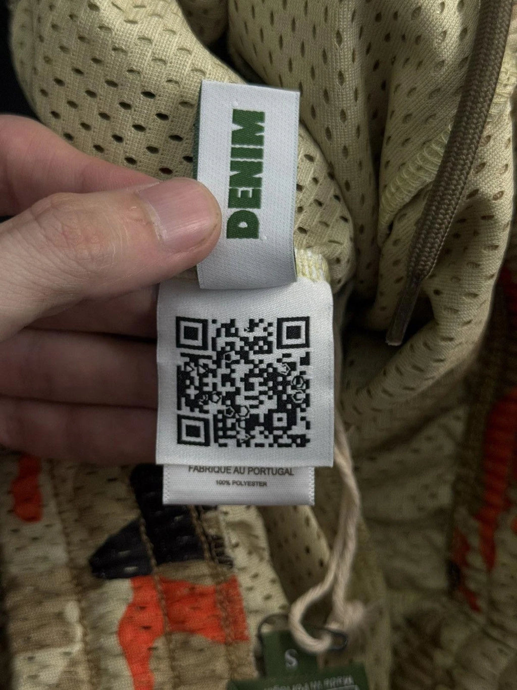 Denim Tears Mesh Summer Shorts Tan/Orange