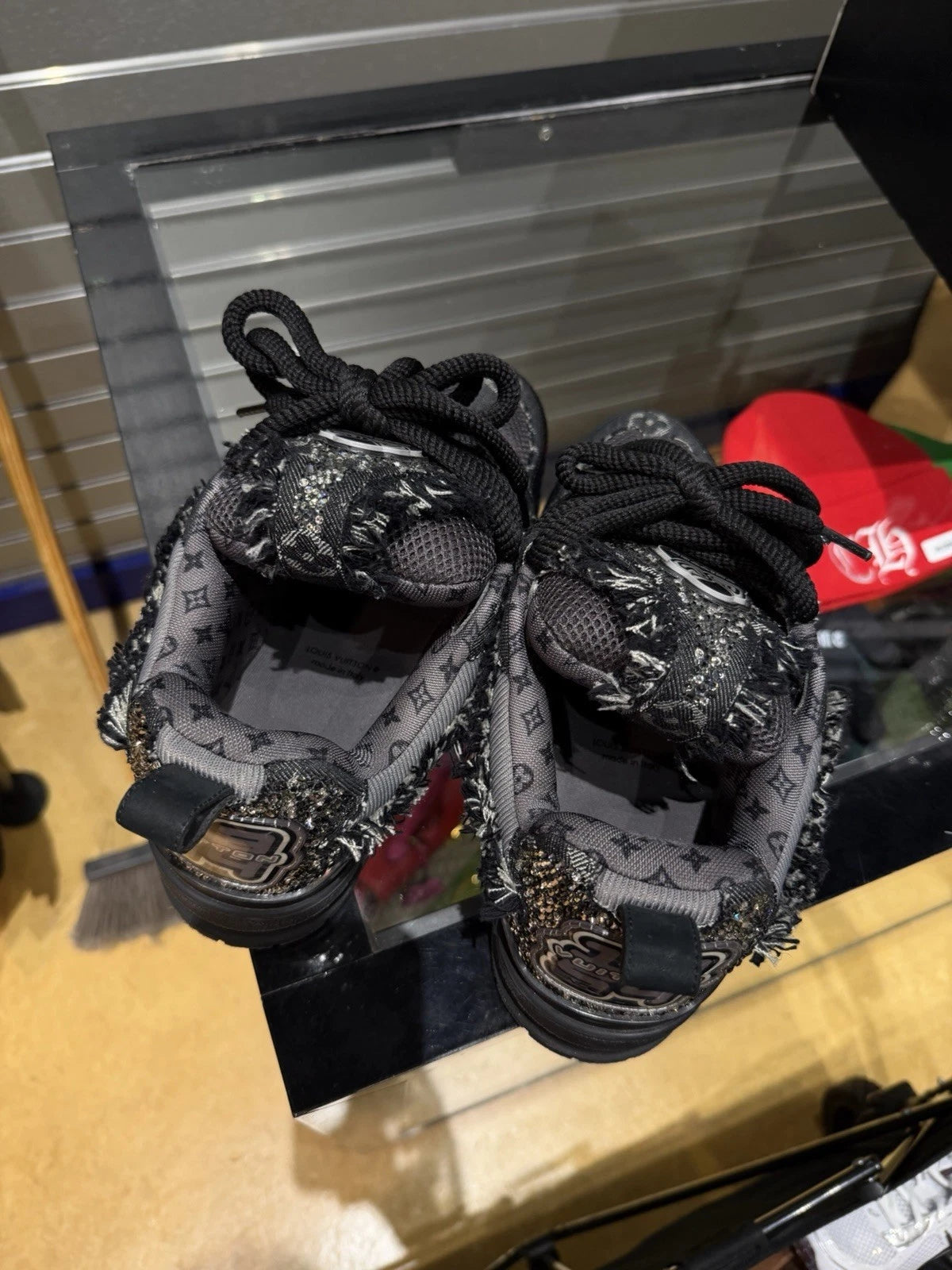 Louis Vuitton Skate Trainer Black