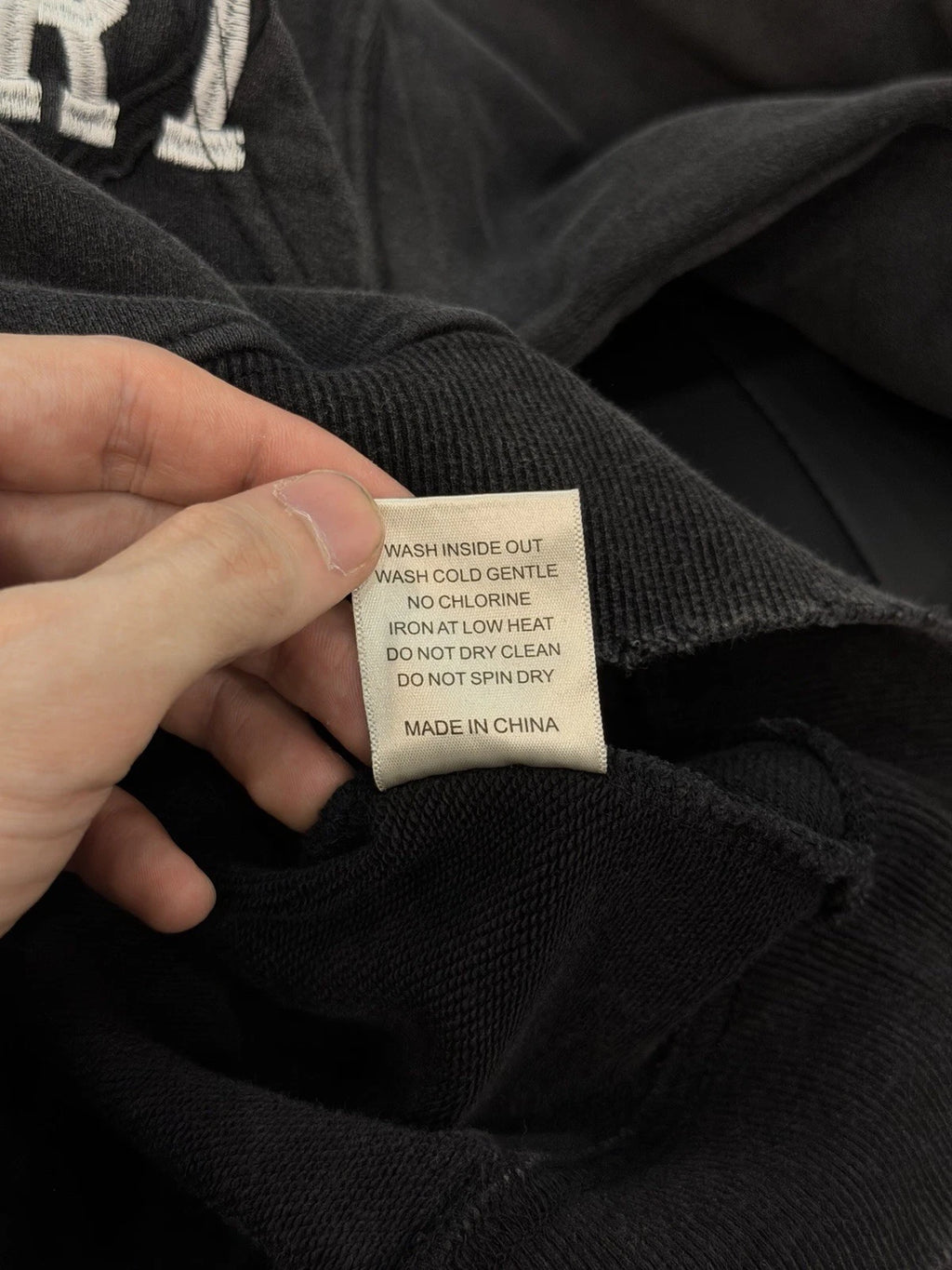 Vale Zip Up Black Hoodie - Deadstockdenimla