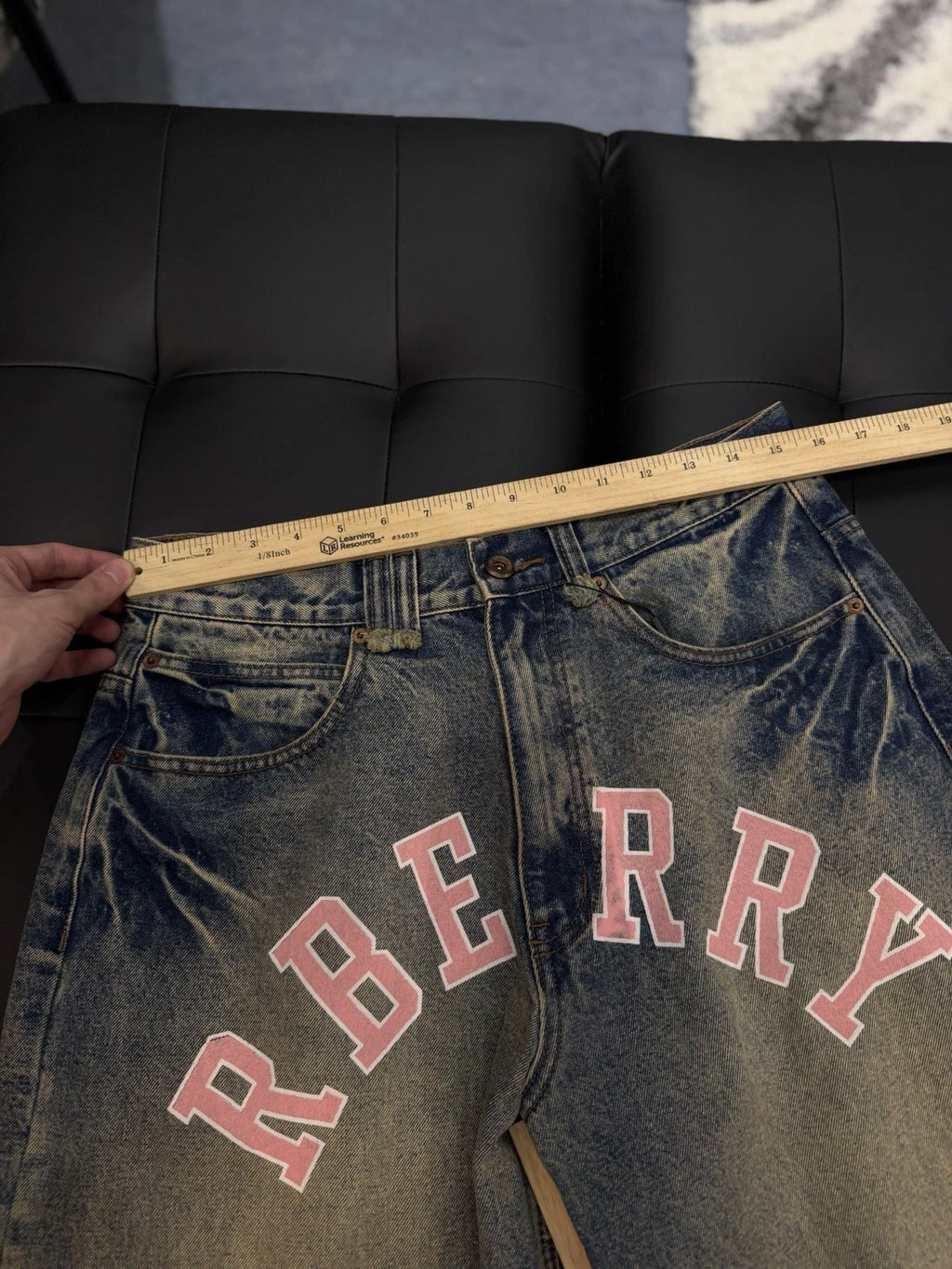Gallery Raspberry Hills Rberry Denim - Deadstockdenimla
