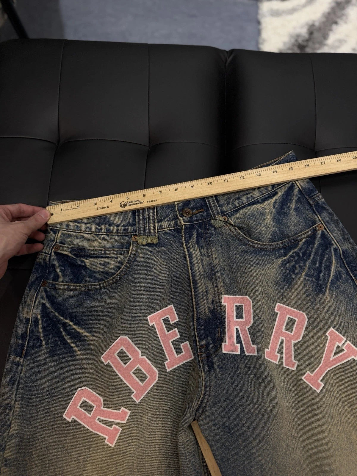 Gallery Raspberry Hills Rberry Denim - Deadstockdenimla