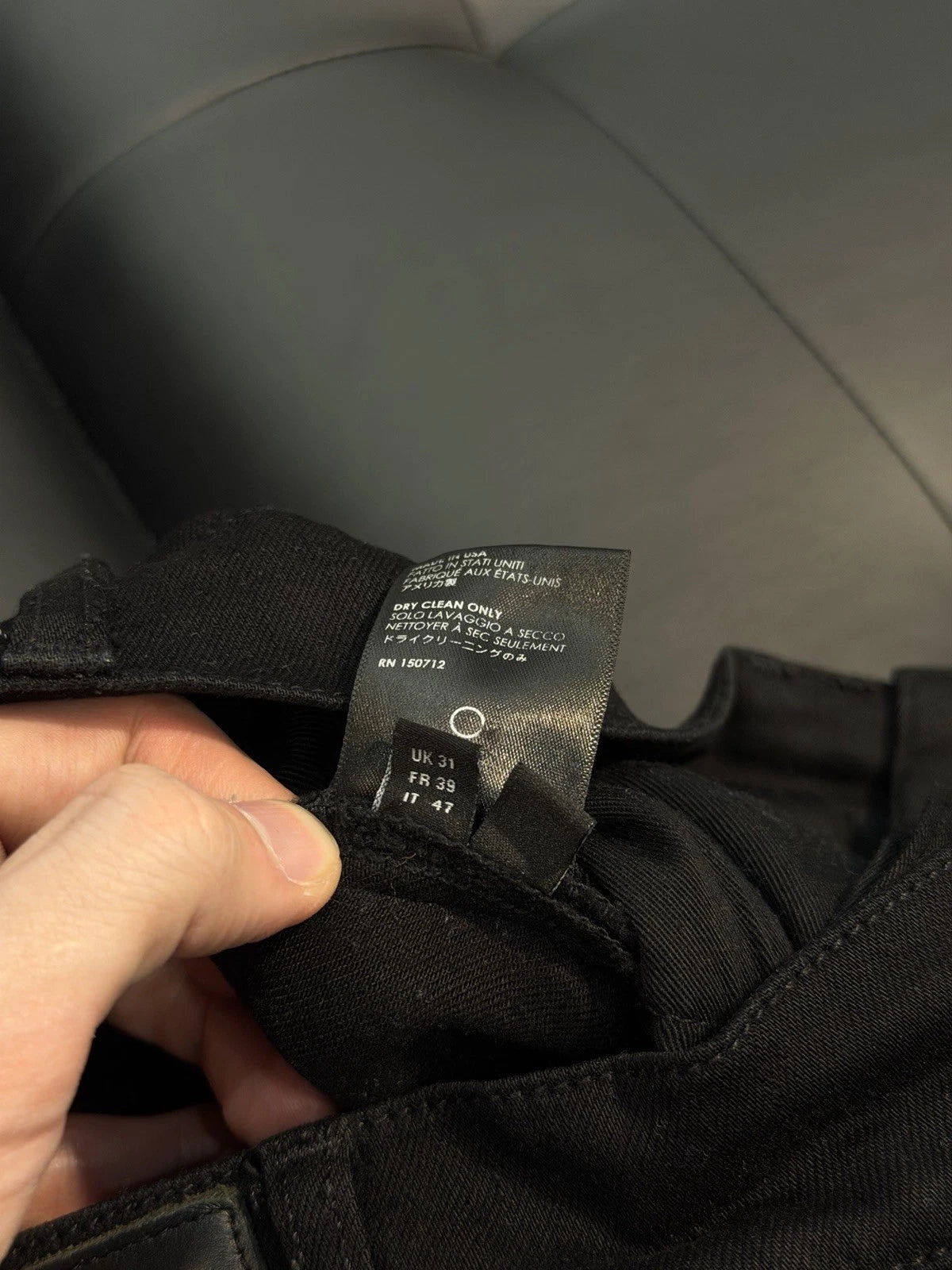 Amiri Black MX1 Jeans - Deadstockdenimla