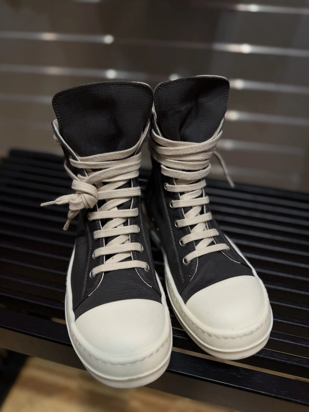Rick Owens DRKSHDW Black High Top