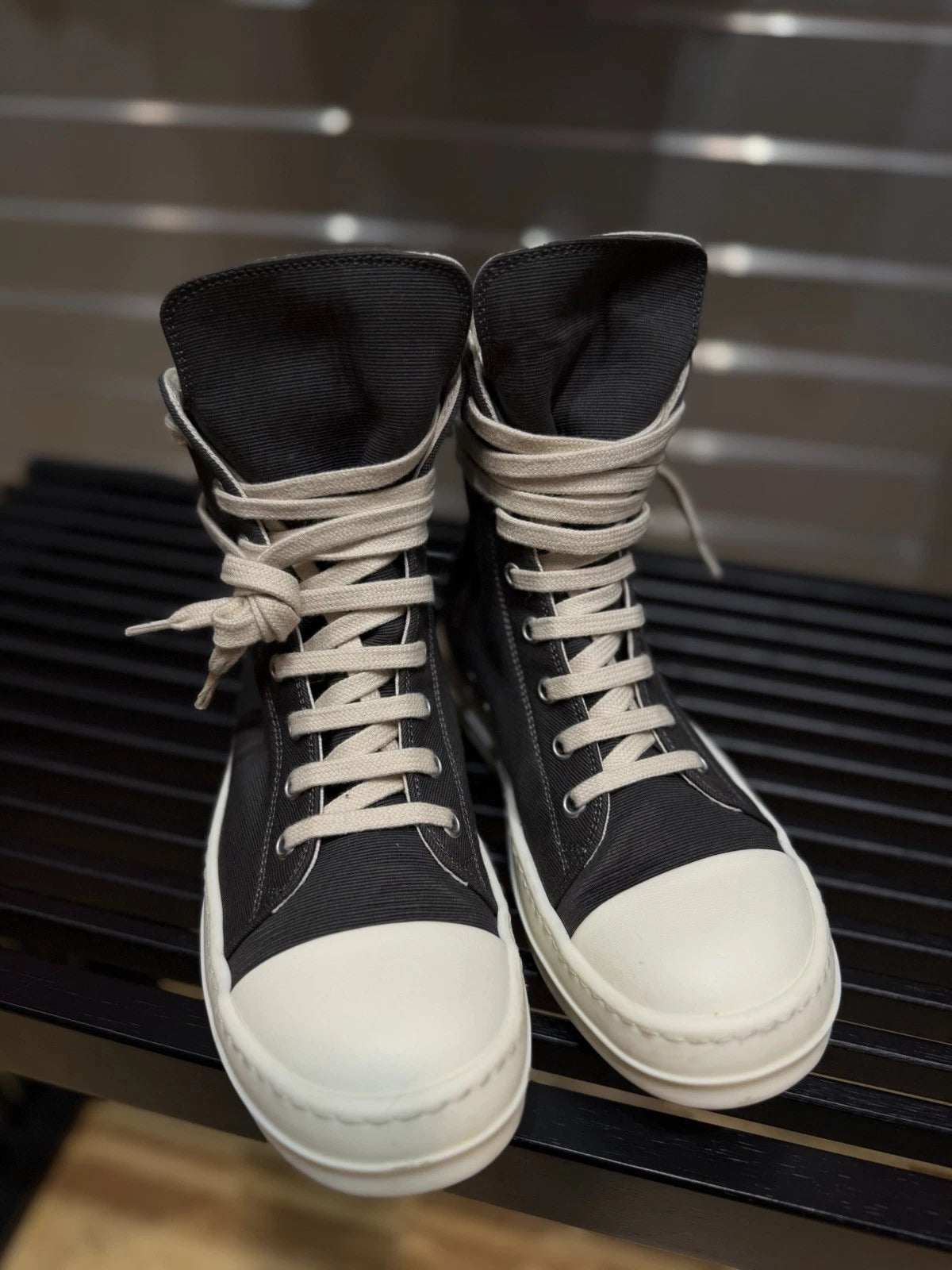 Rick Owens DRKSHDW Black High Top