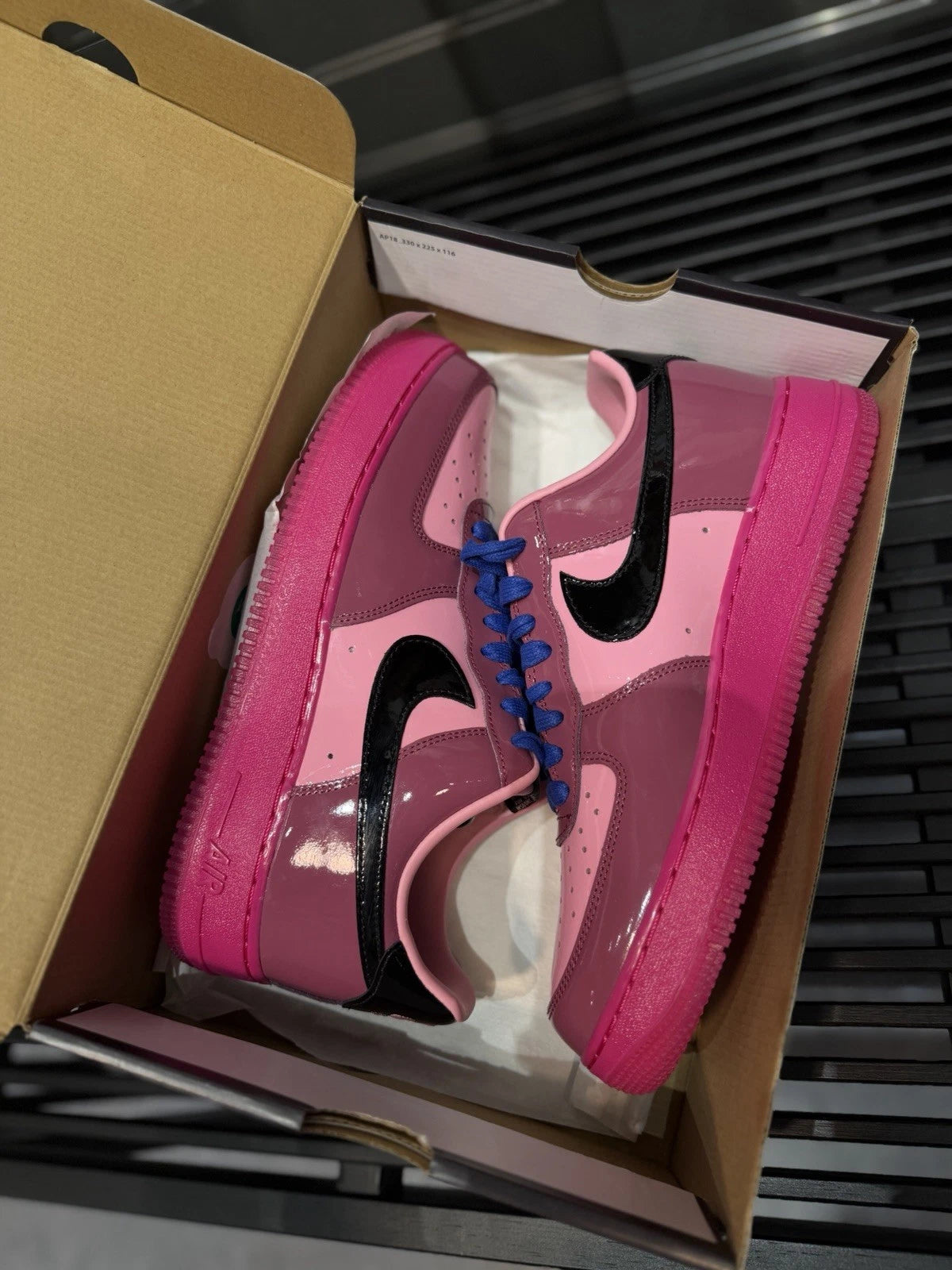 Air Force 1 Low QS, Pink Cooler/Limonade Mulberry Rose/Black