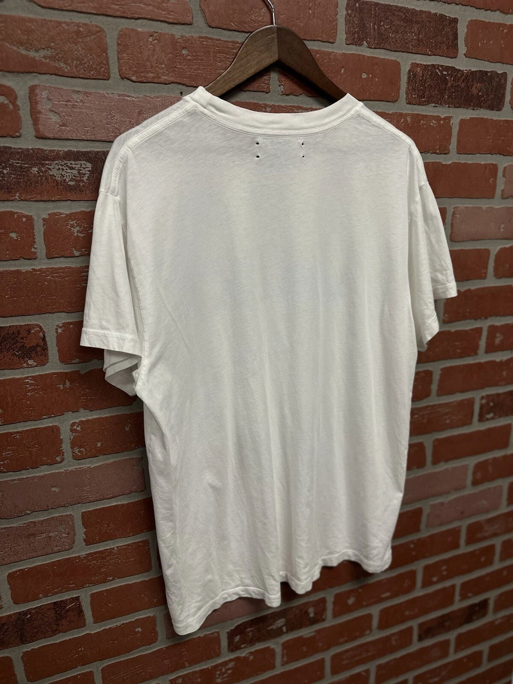 Amiri T-Shirt White Black Bandanna