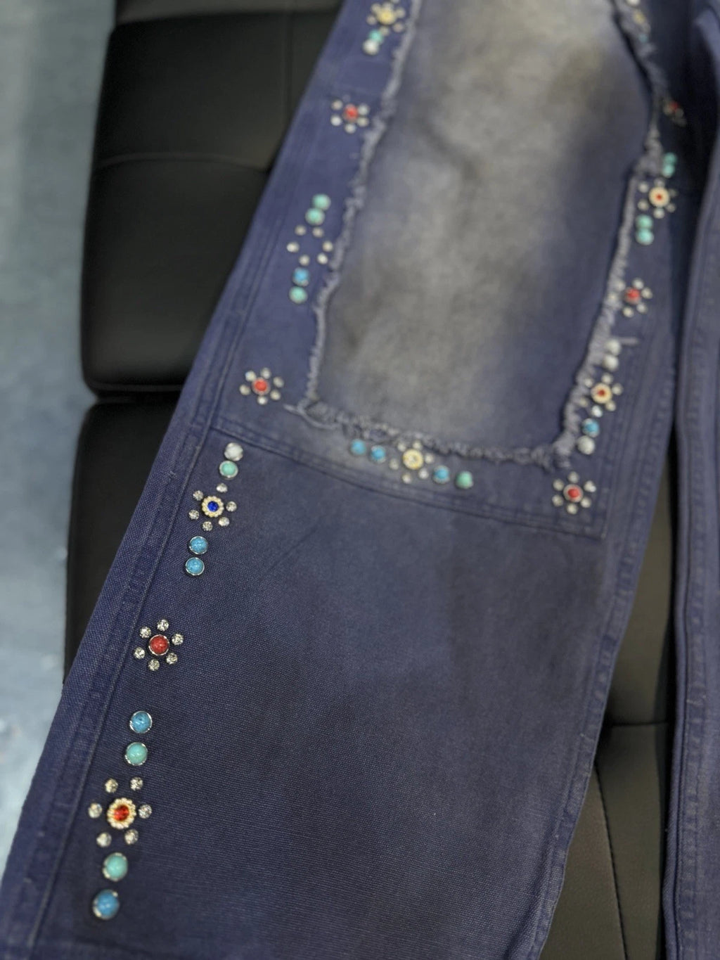 Valley Baggy Denim Blue Jeans - Deadstockdenimla