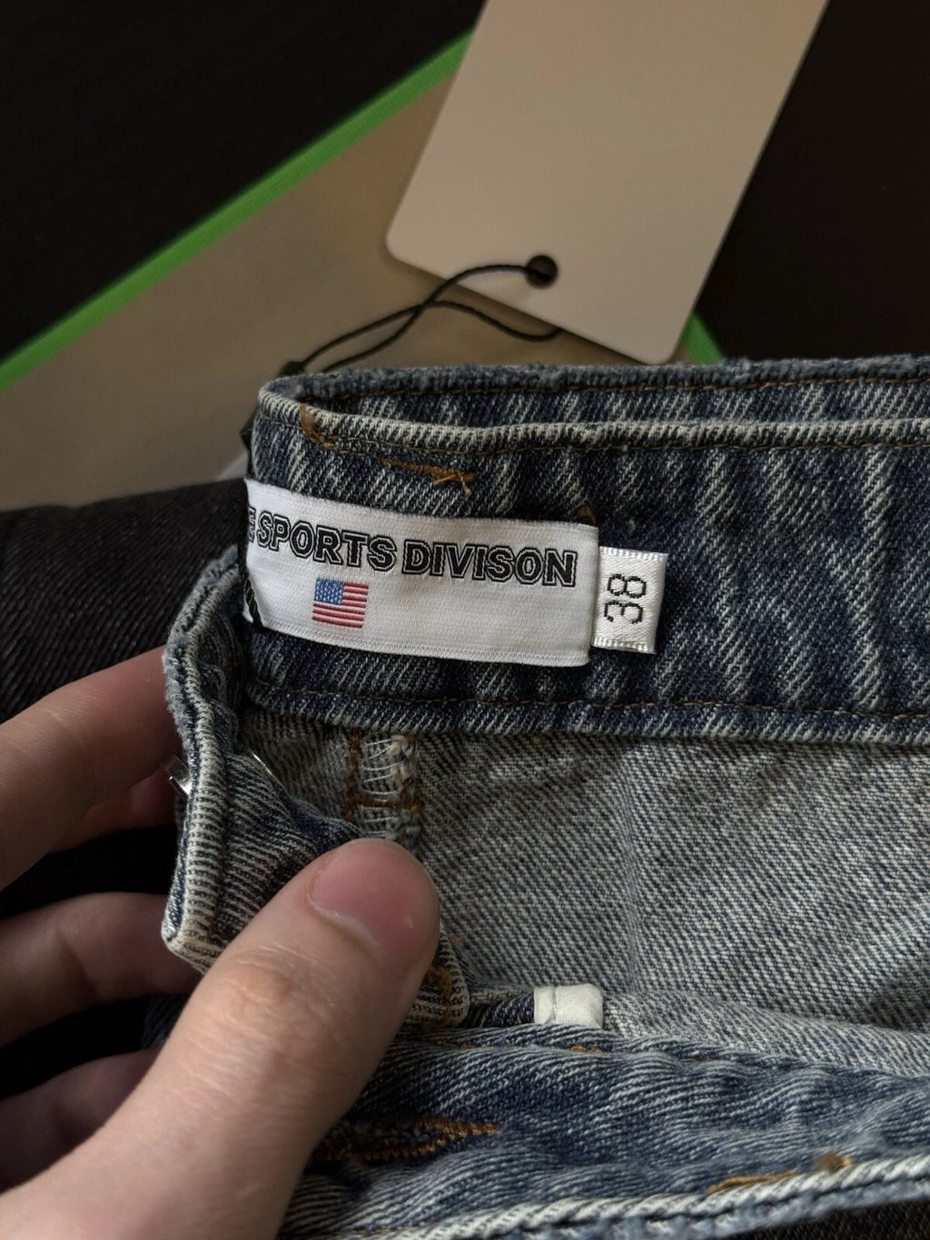 Vale Forever Crystal Blue Jeans - Deadstockdenimla