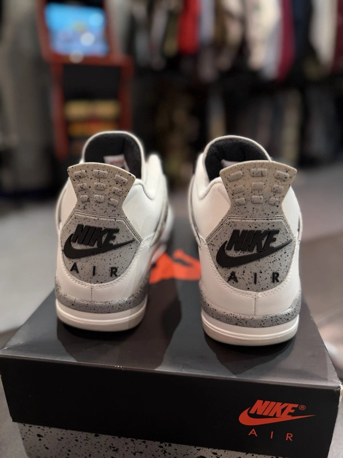 Air Jordan 4 Retro White Cement