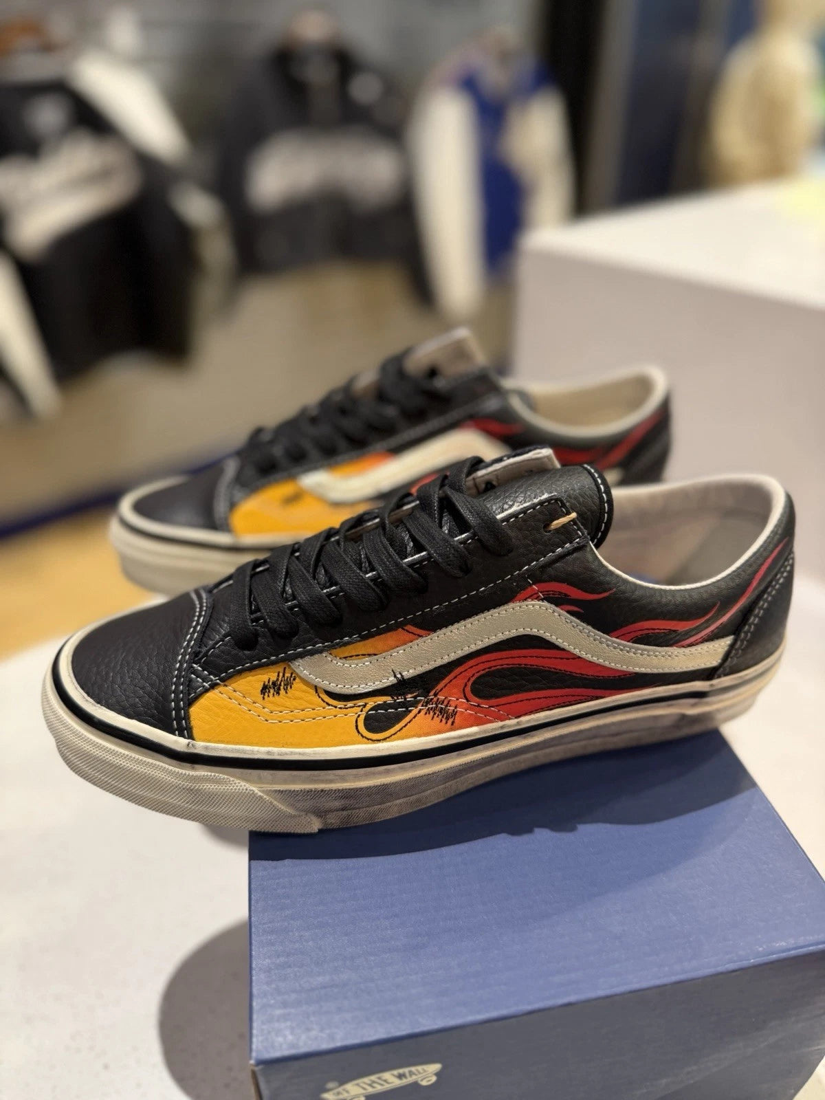 Vans Old Skool 36 Archive Flame Black