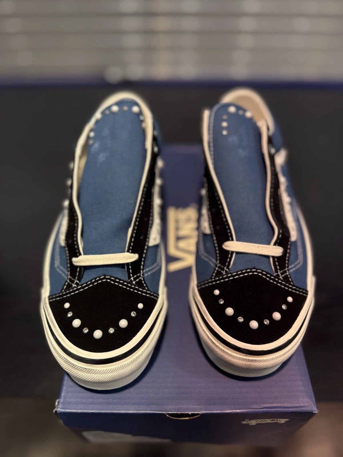 VANS LX Old Skool Pearlized Blue/Navy