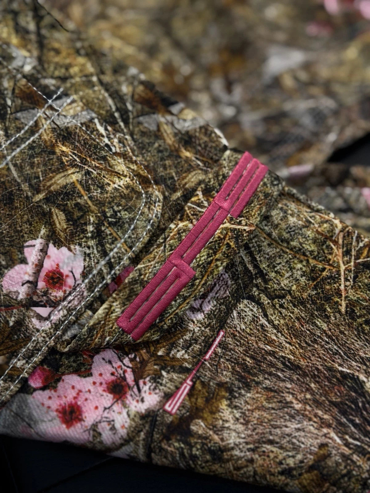 Sp5der Denim Camo Pink Jeans - Deadstockdenimla