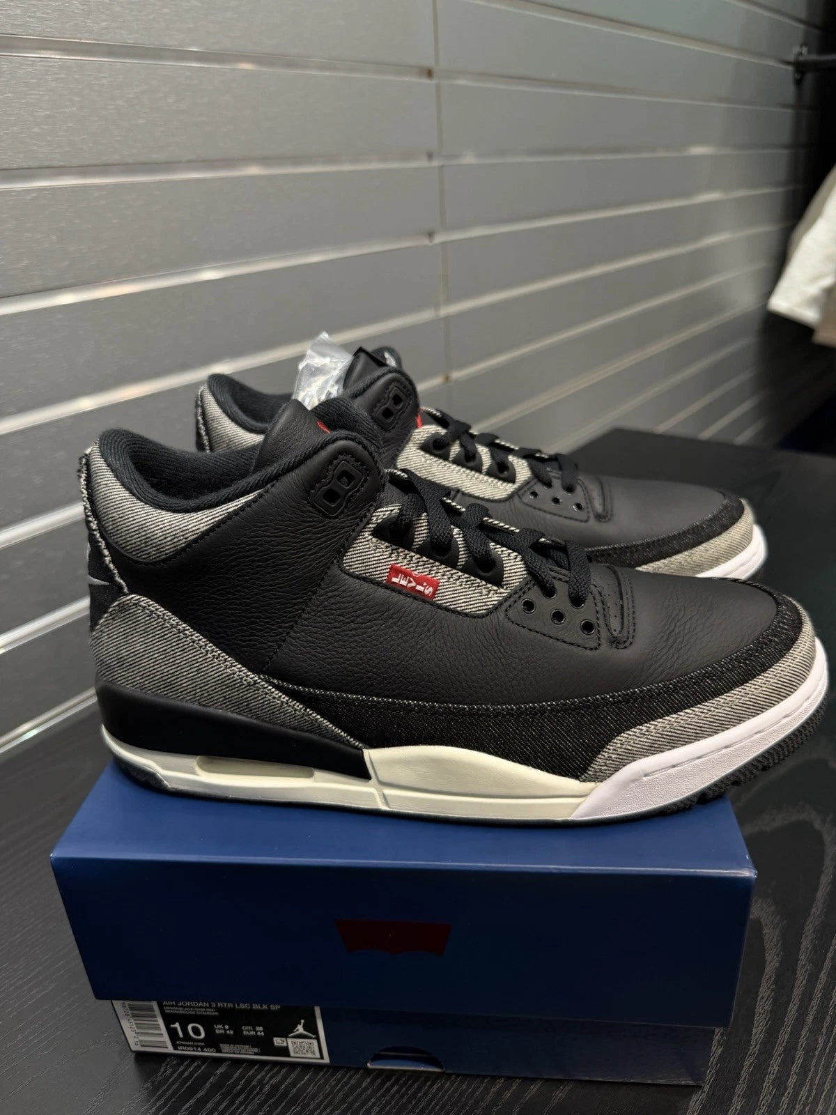 Nike Air Jordan 3 Retro Levi’s Black