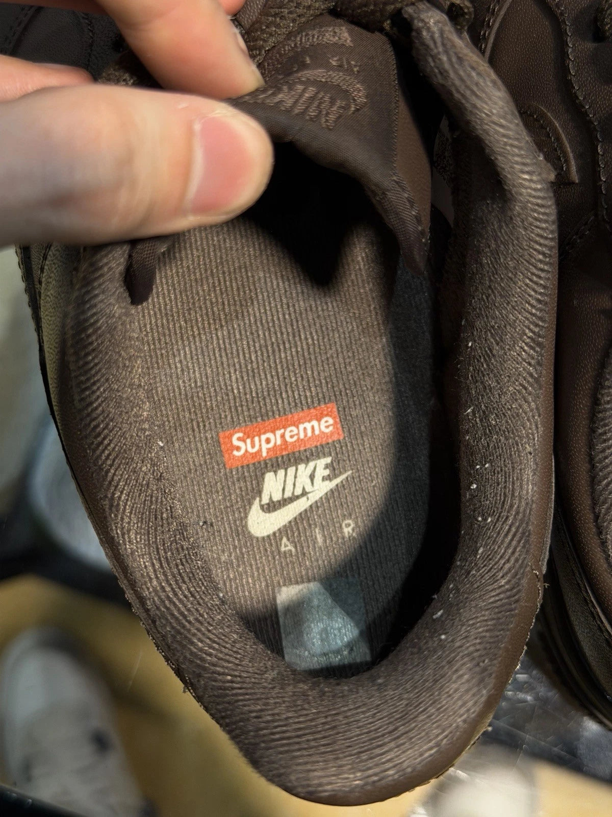 Nike Air Force 1 Low x Supreme Baroque Brown