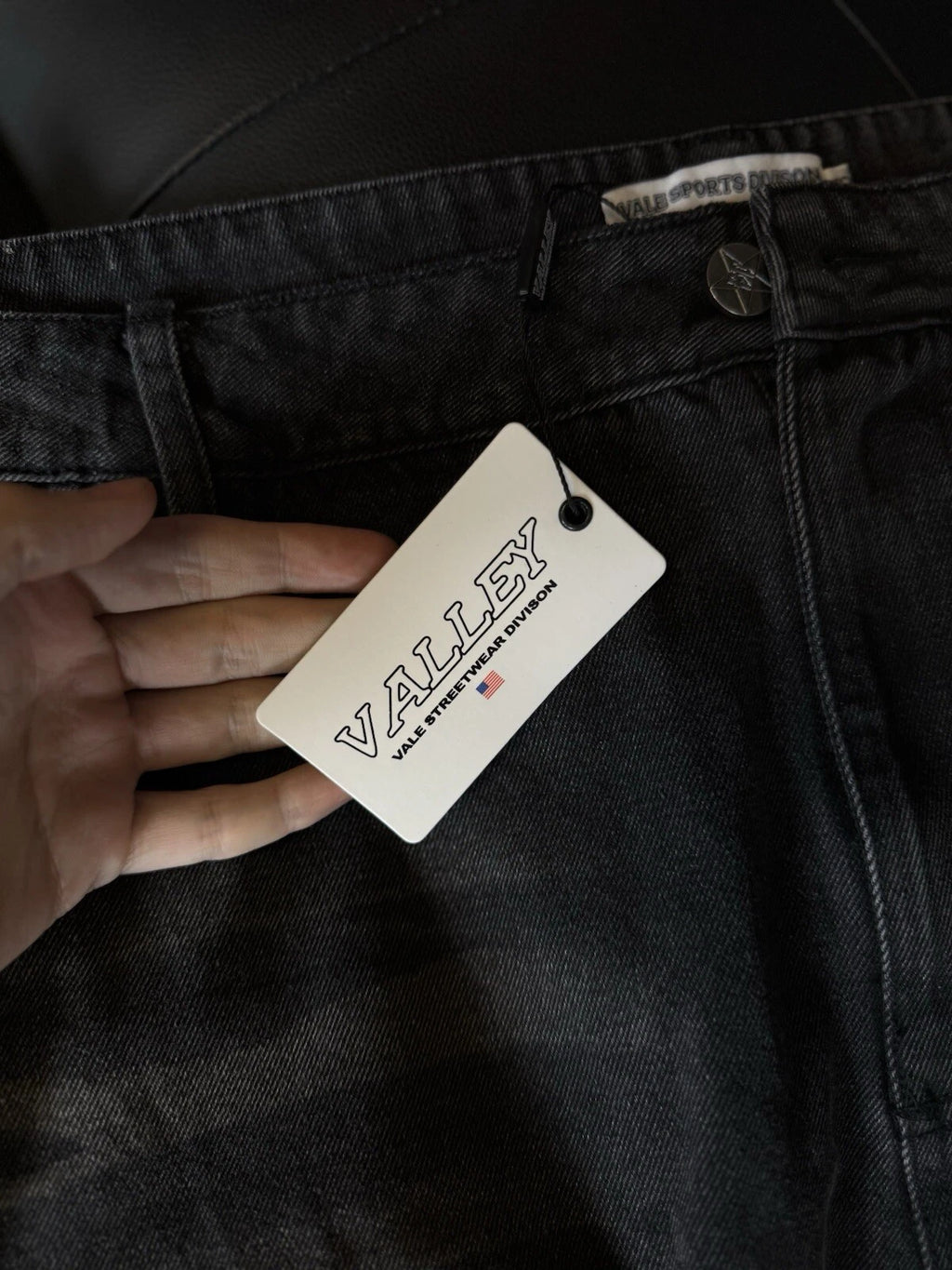 Vale Forever Crystal Black Jeans - Deadstockdenimla