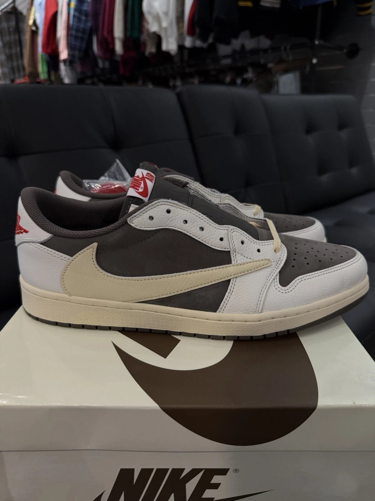 Nike Air Jordan 1 Retro Low OG Travis Scott Reverse Mocha