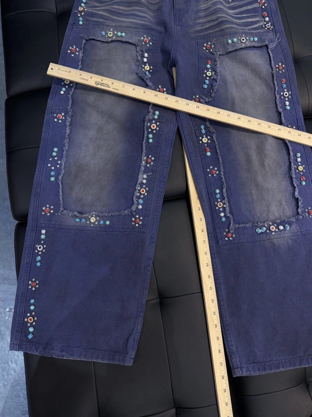 Valley Baggy Denim Blue Jeans - Deadstockdenimla