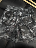 Denim Tears Mesh Summer Shorts Black Camo