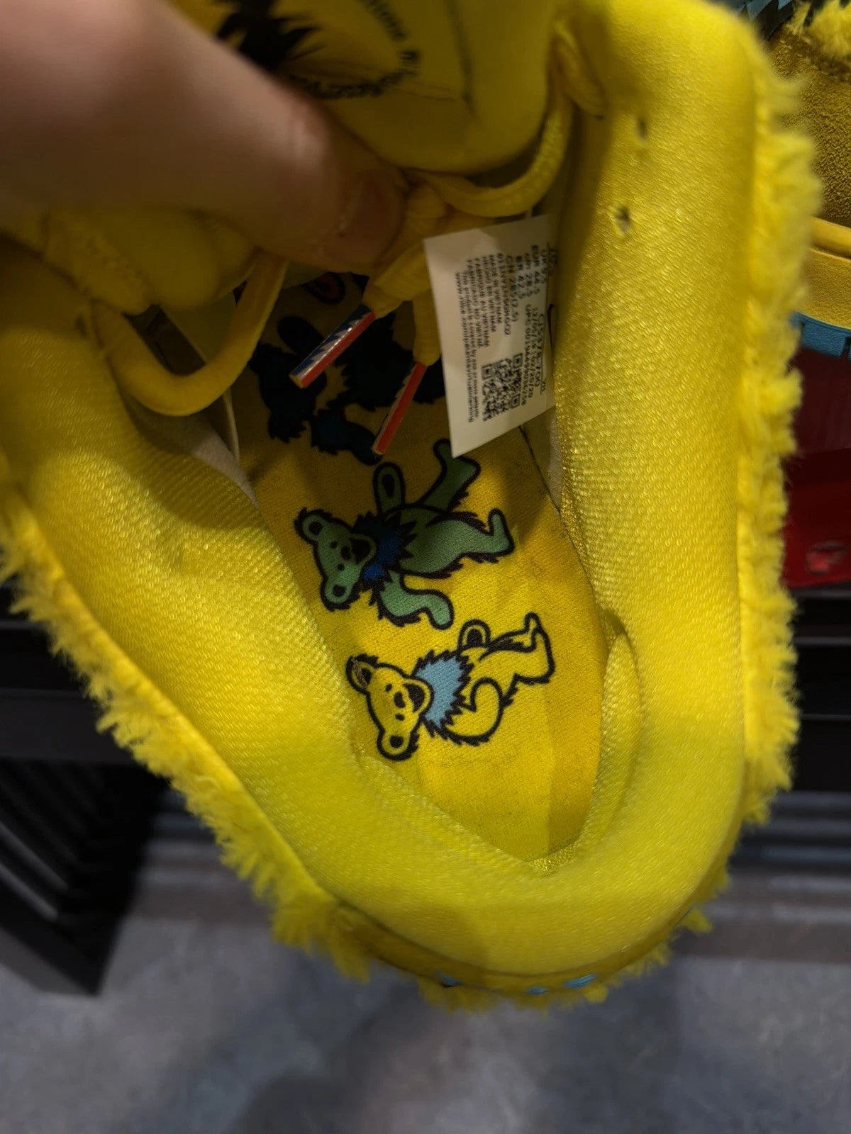 Nike Dunk Low SB x Grateful Dead Yellow Bear Shoes