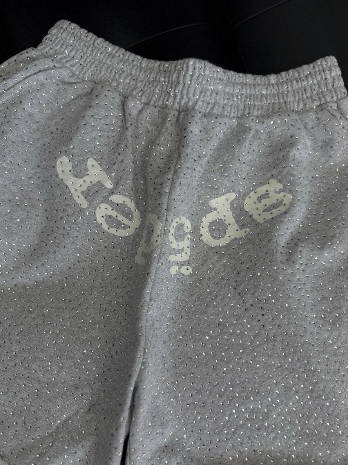 Worldwide Sp5der Sweat Shorts Grey - Deadstockdenimla