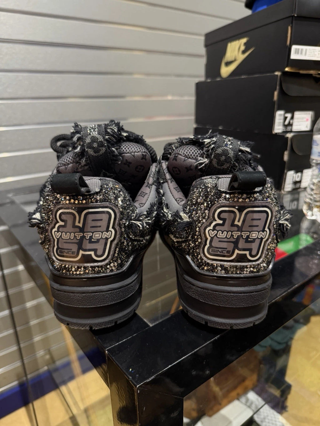 Louis Vuitton Skate Trainer Black