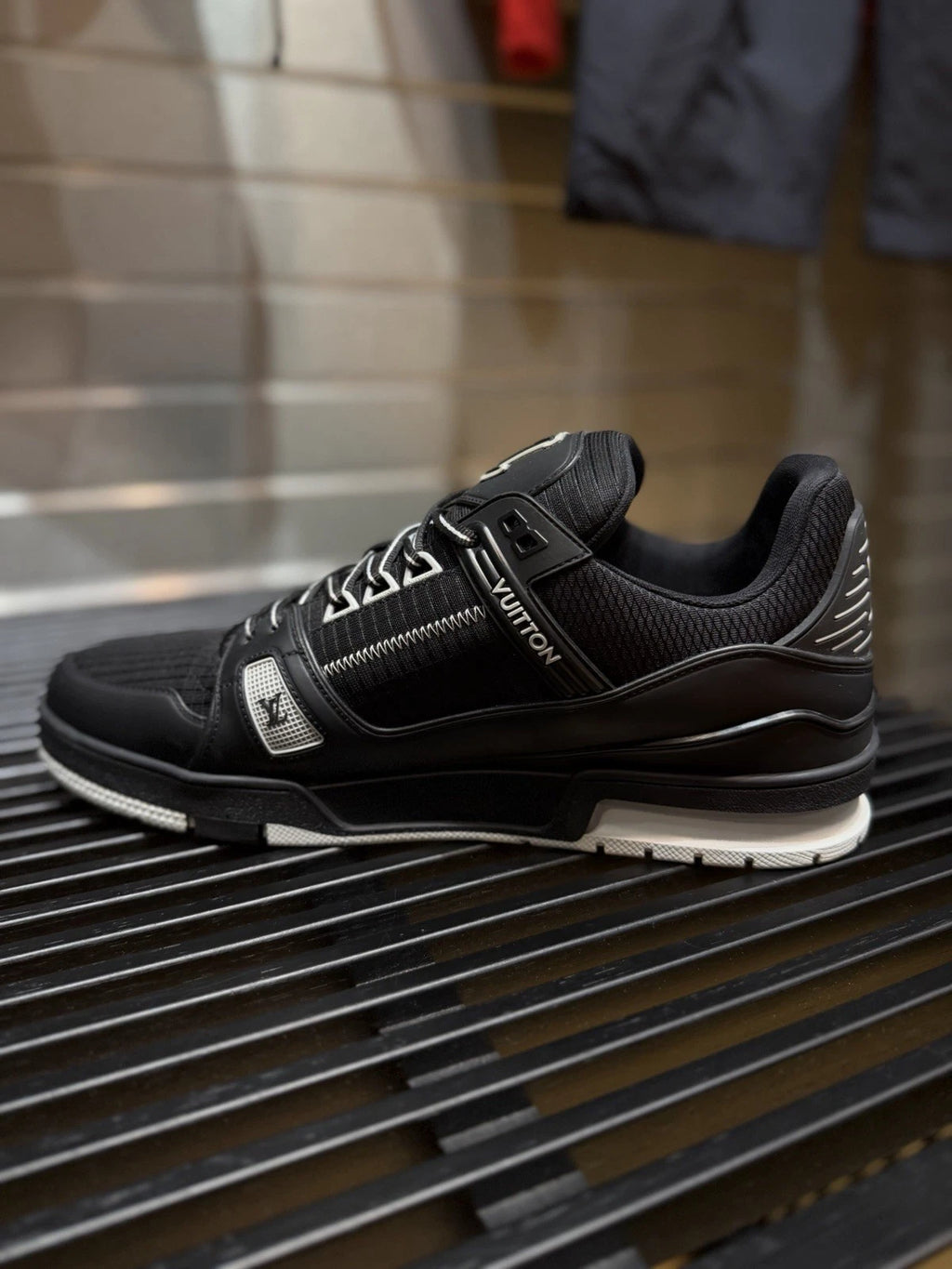Louis Vuitton Trainer Sneaker Black