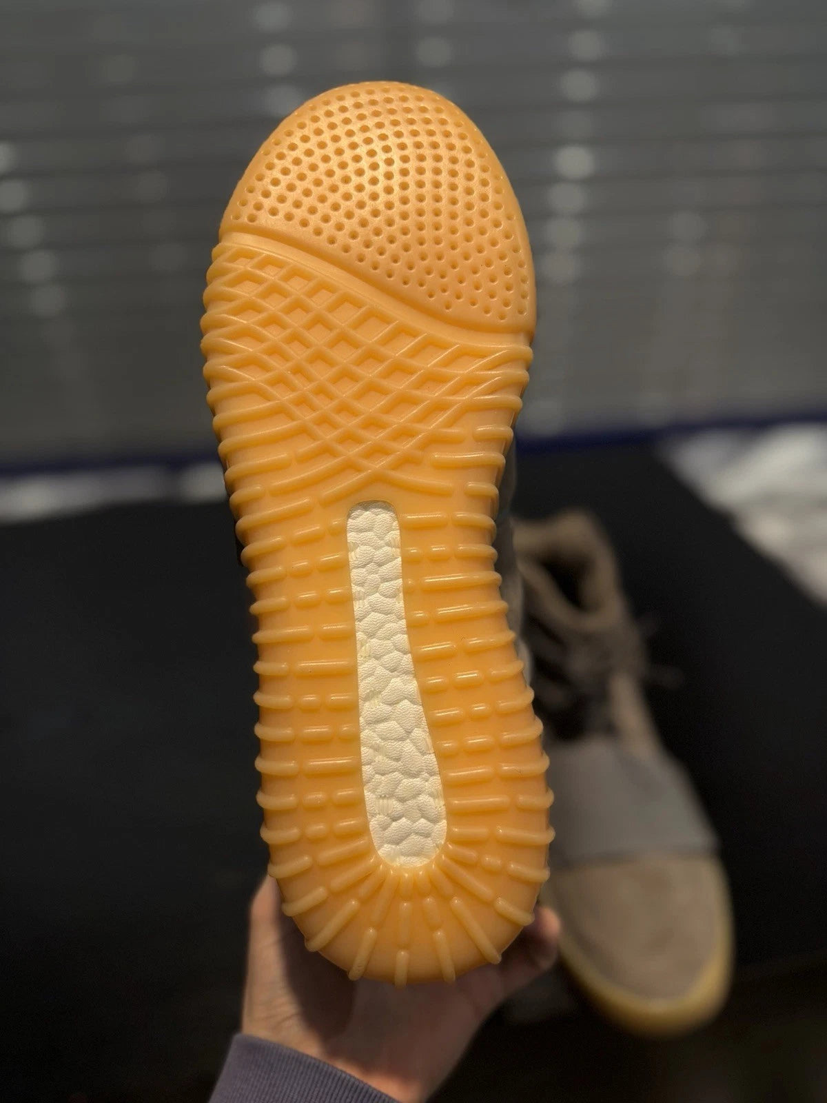 Adidas Yeezy Boost 750 Light Grey Gum Glow In The Dark