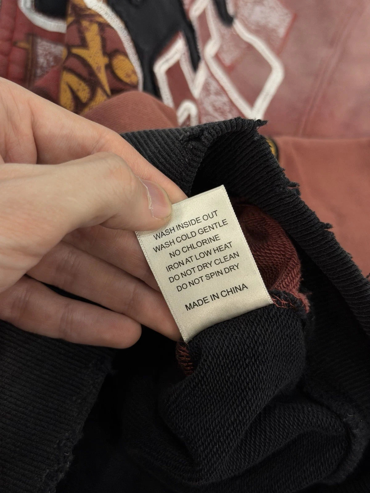 Vale Zip Up Red Black Hoodie - Deadstockdenimla