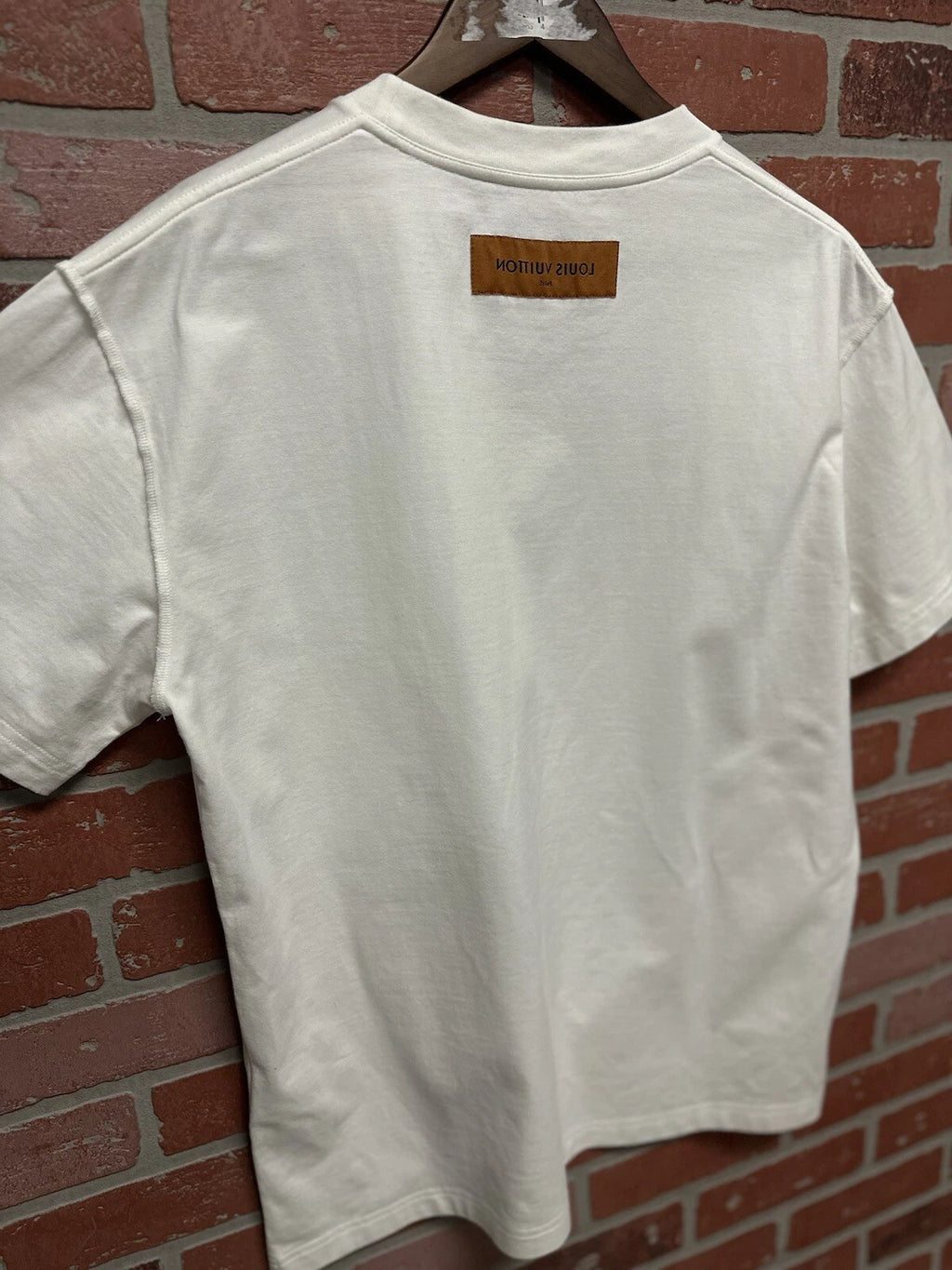Louis Vuitton Embroidery Shirt White - Deadstockdenimla