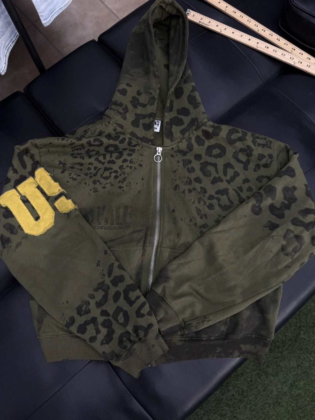 Valley Hoodie Purple Camo Zip Up - Deadstockdenimla