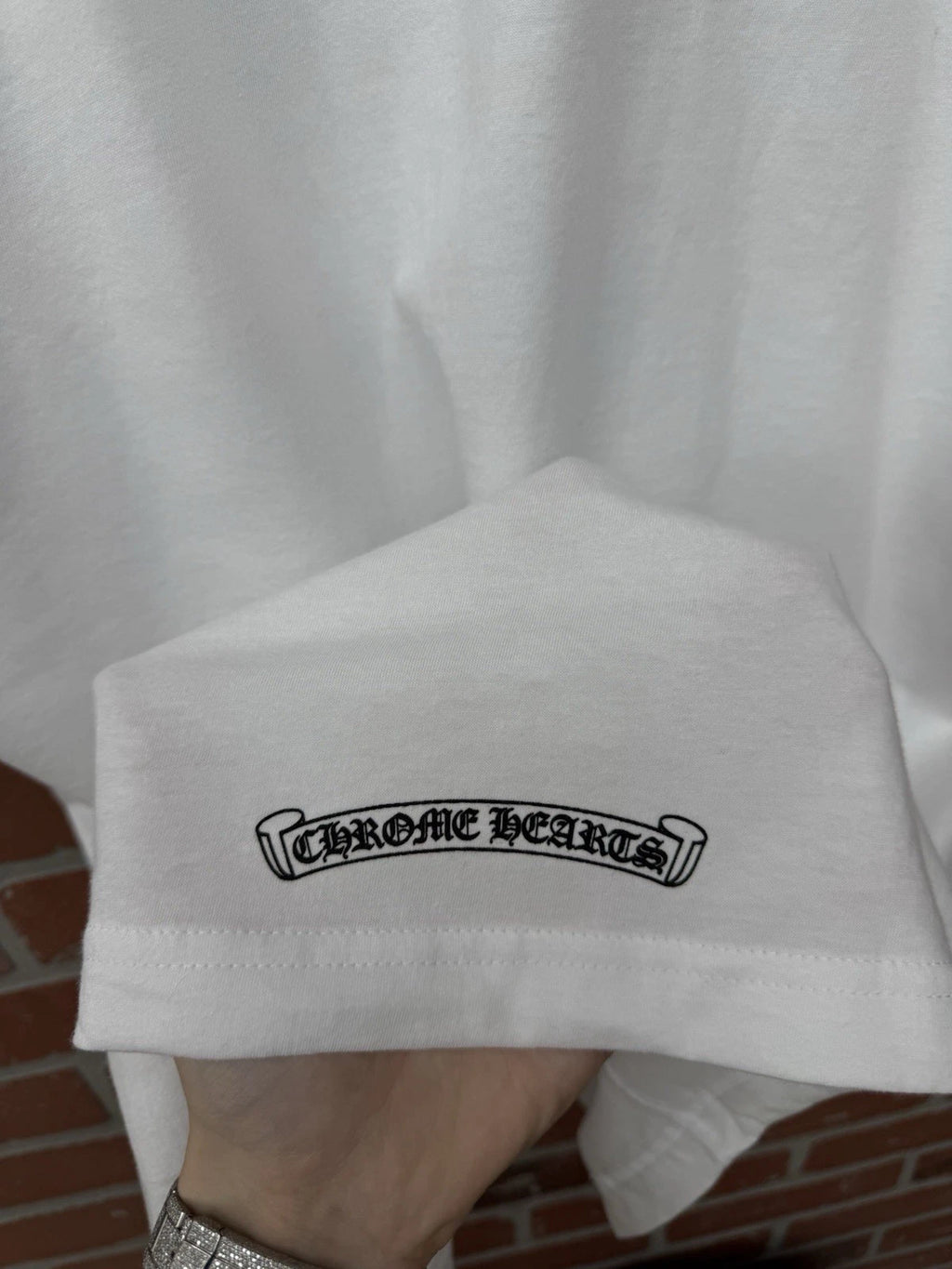 Chrome Hearts Tee Black/White - Deadstockdenimla
