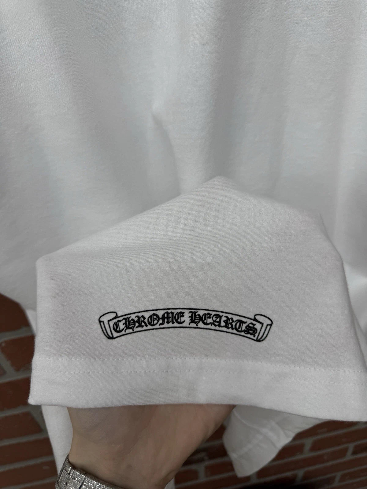 Chrome Hearts Tee Black/White - Deadstockdenimla