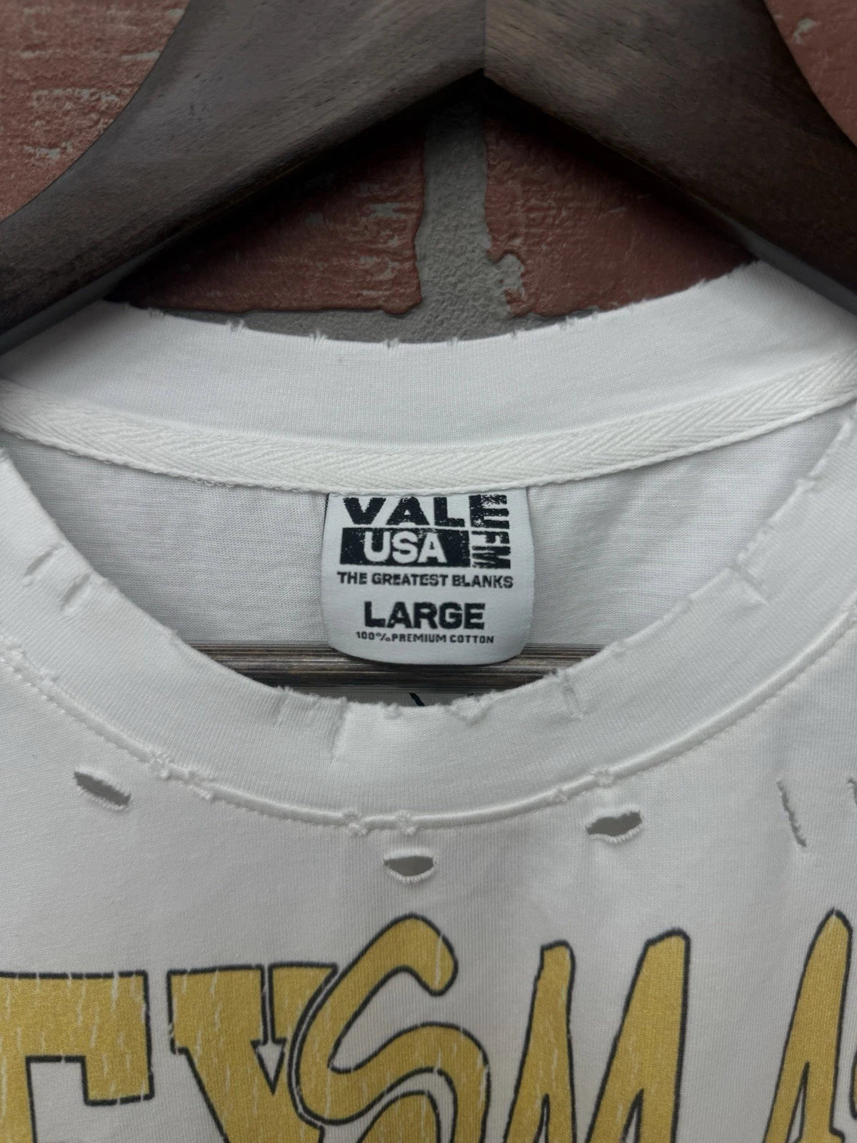 Vale Forever Summer White Tee - Deadstockdenimla