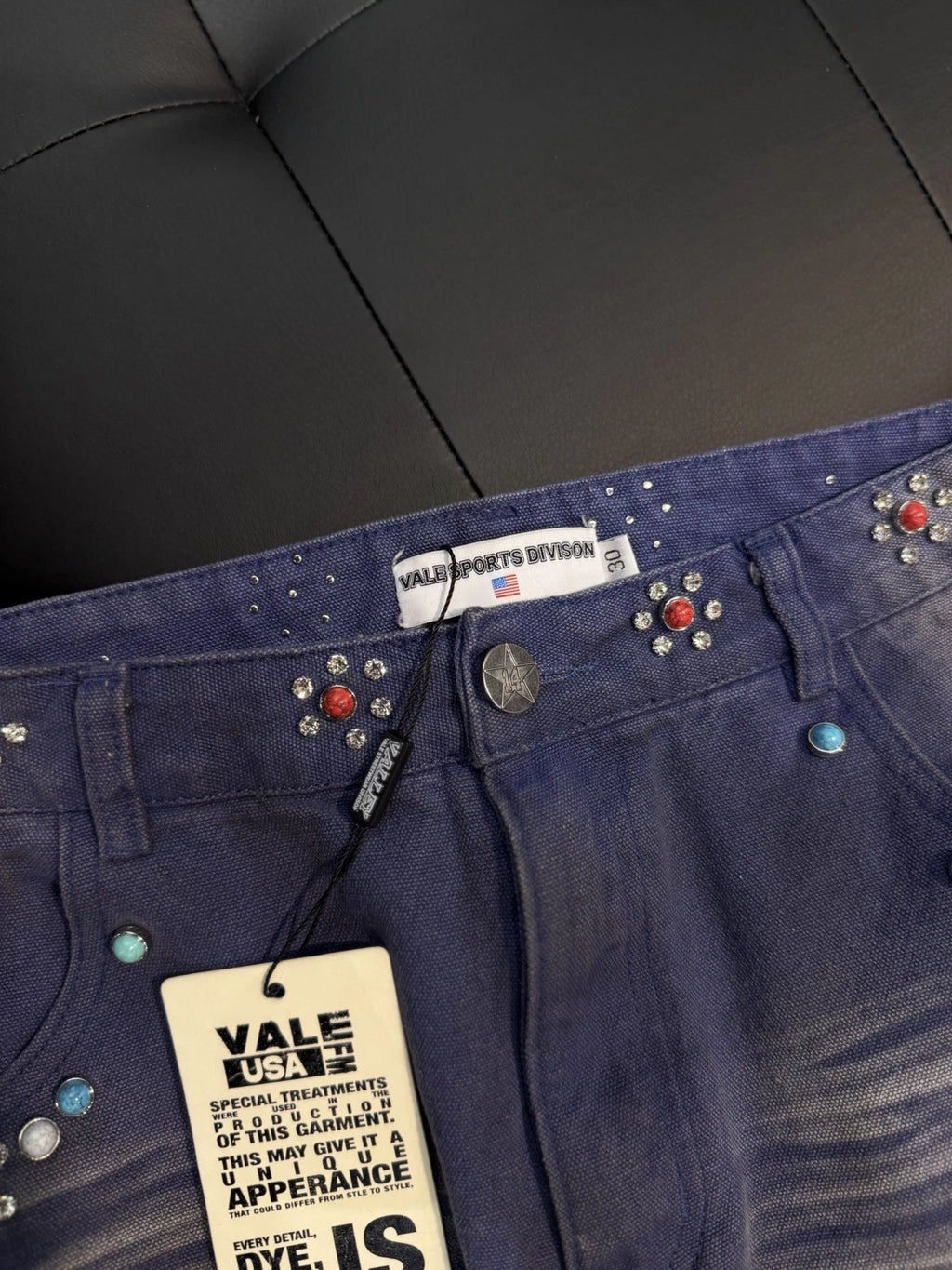 Valley Baggy Denim Blue Jeans - Deadstockdenimla