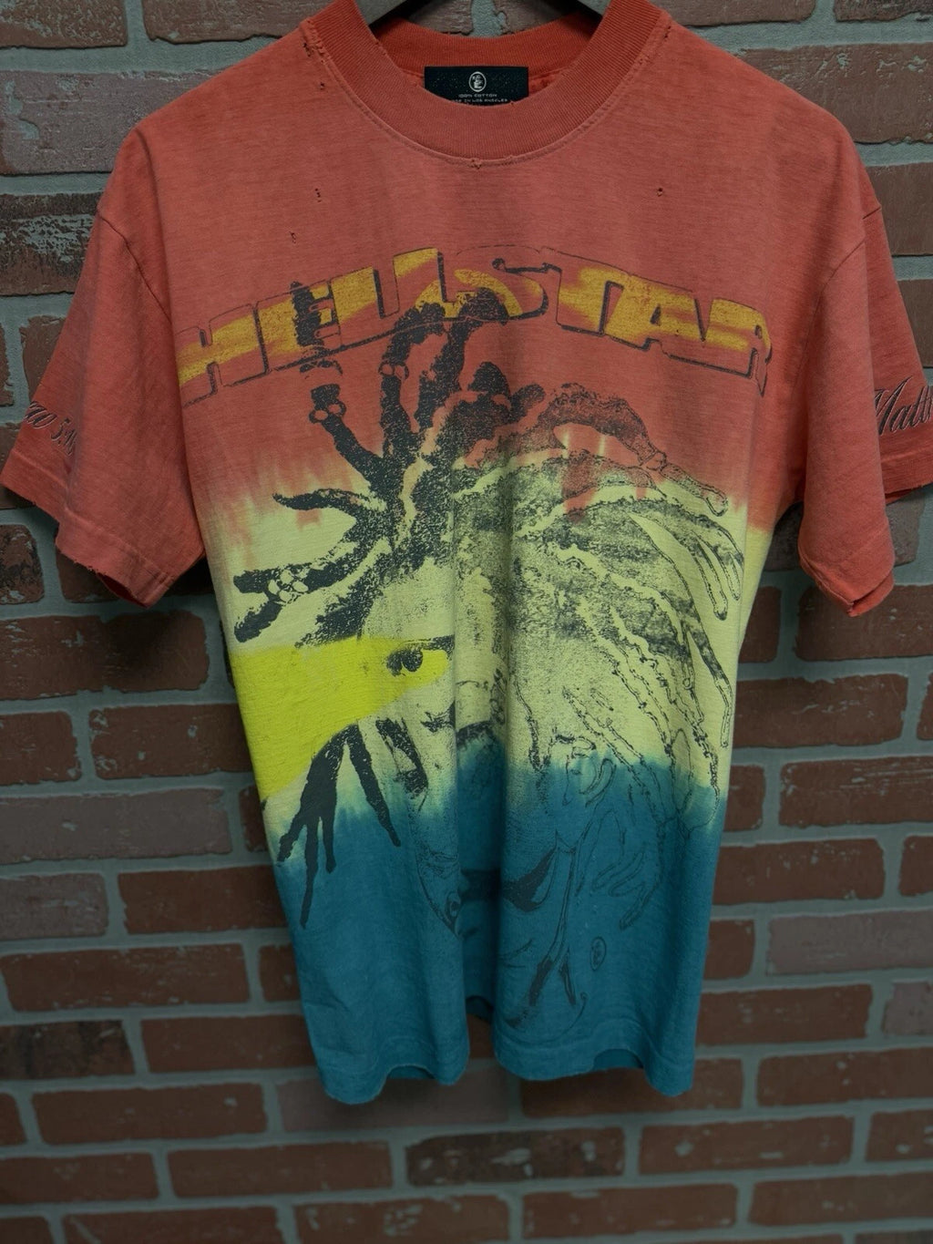 Hellstar Rasta Tee Shirt - Deadstockdenimla