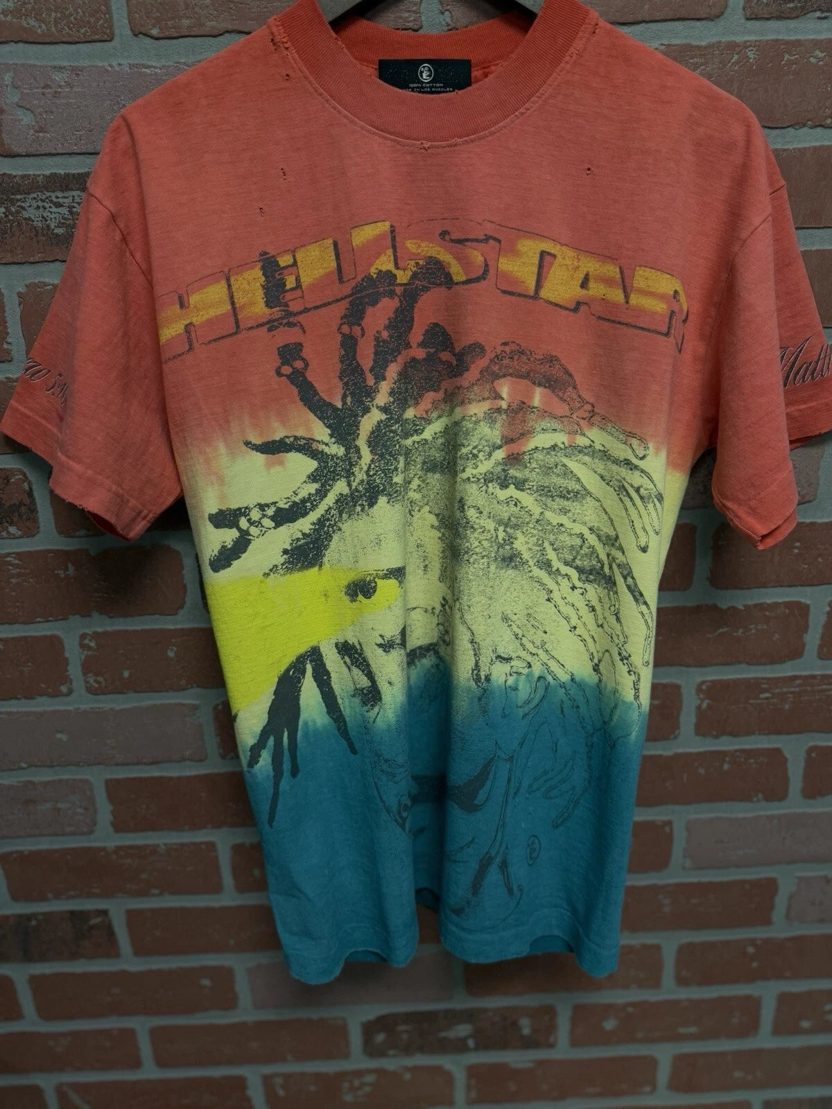 Hellstar Rasta Tee Shirt - Deadstockdenimla