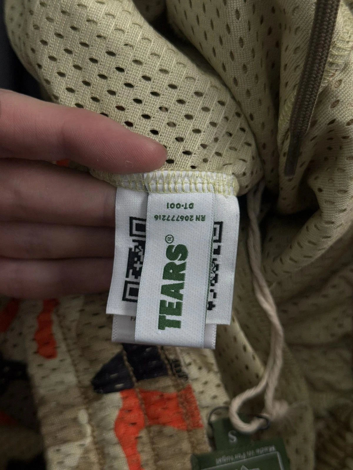 Denim Tears Mesh Summer Shorts Tan/Orange